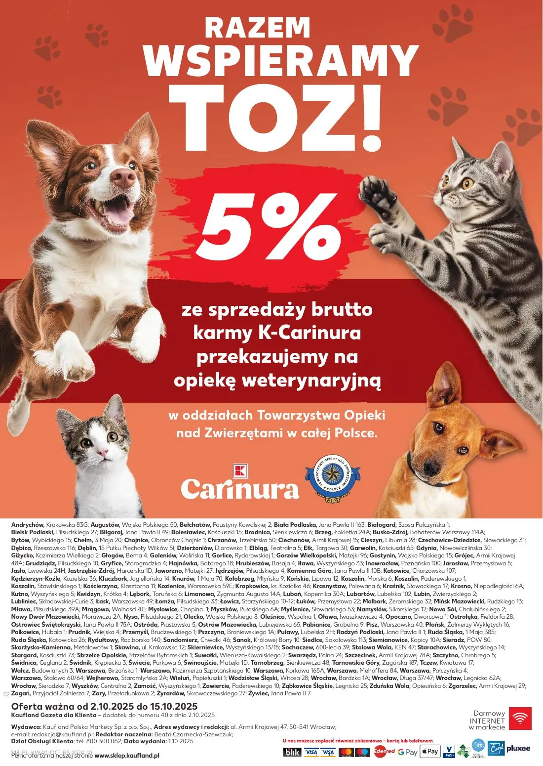 gazetka promocyjna Kaufland Zwierzaki rządzą! - Strona 18