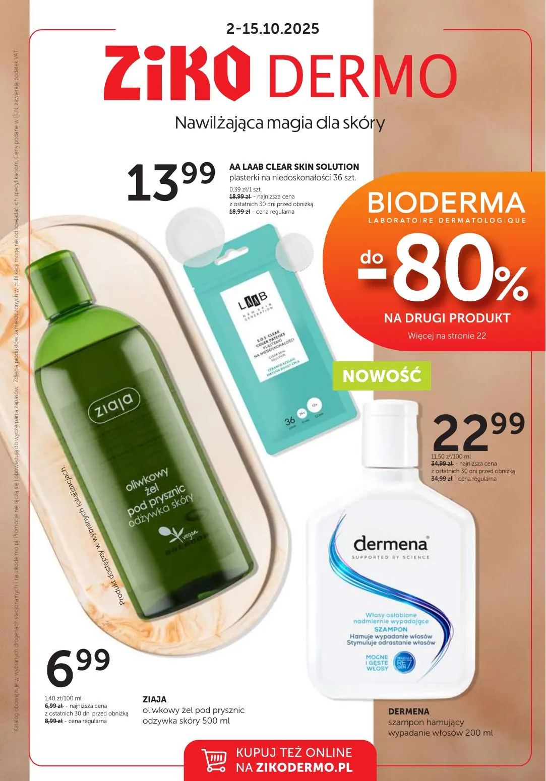 gazetka promocyjna Ziko Nawilżająca magia dla skóry - Strona 1