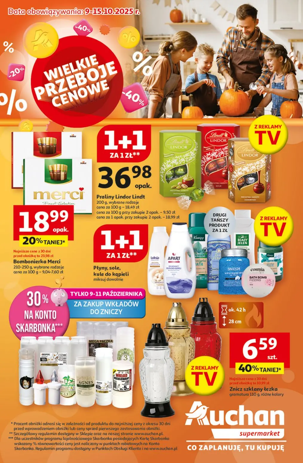 gazetka promocyjna Auchan Supermarket Wielkie przeboje cenowe - Strona 1
