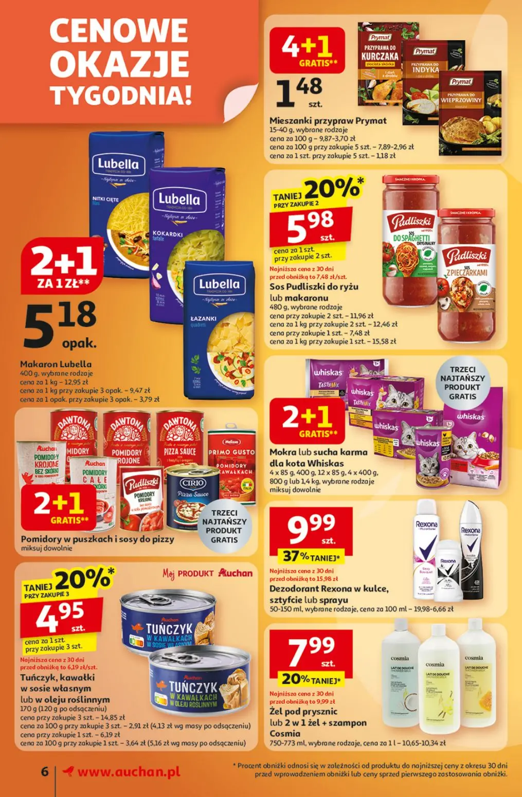 gazetka promocyjna Auchan Supermarket Wielkie przeboje cenowe - Strona 6
