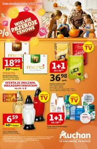 Gazetka promocyjna Auchan, ważna od 2025-10-09 do 2025-10-15.
