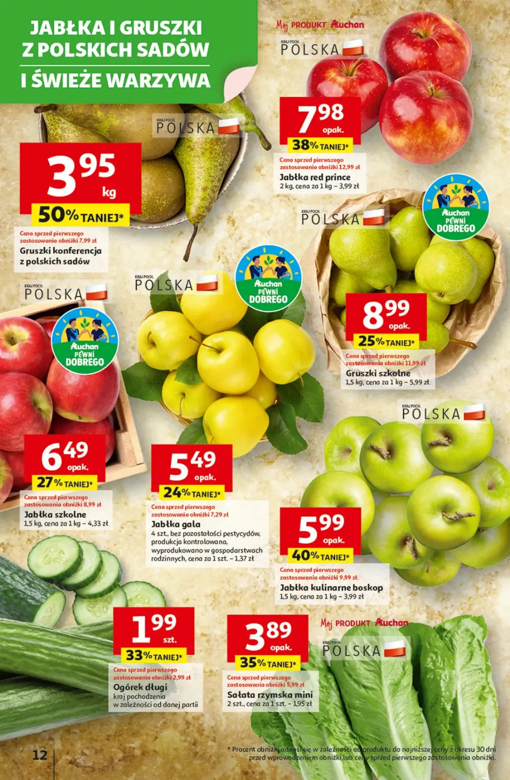 gazetka promocyjna Auchan Wielkie przeboje cenowe - Strona 12