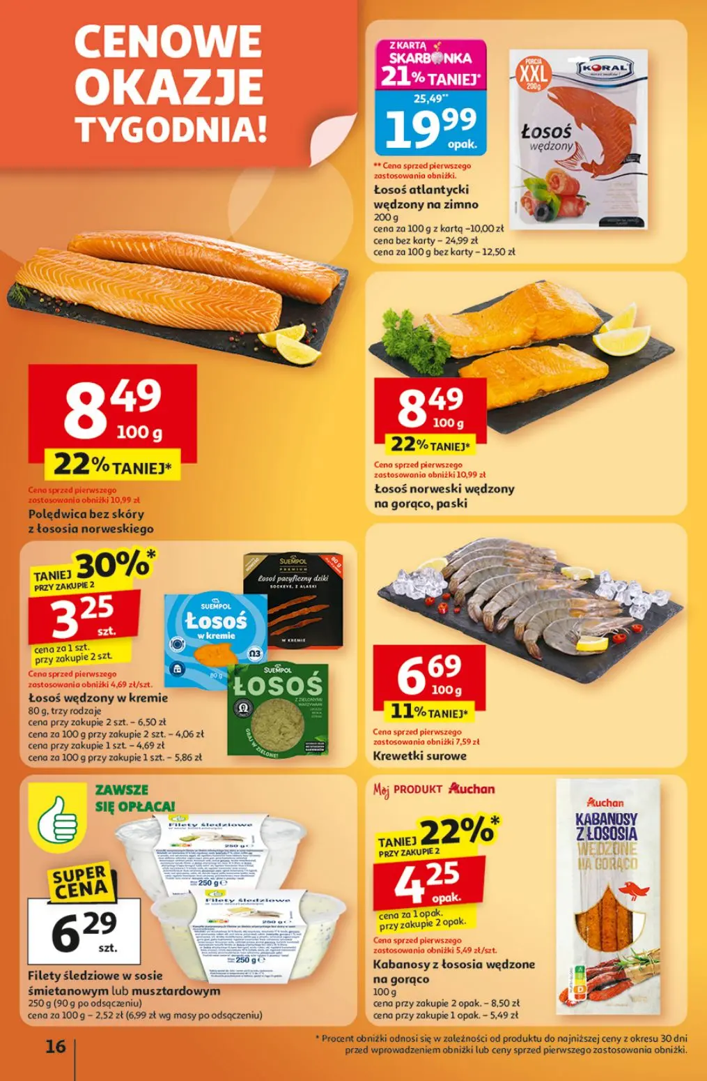 gazetka promocyjna Auchan Wielkie przeboje cenowe - Strona 16