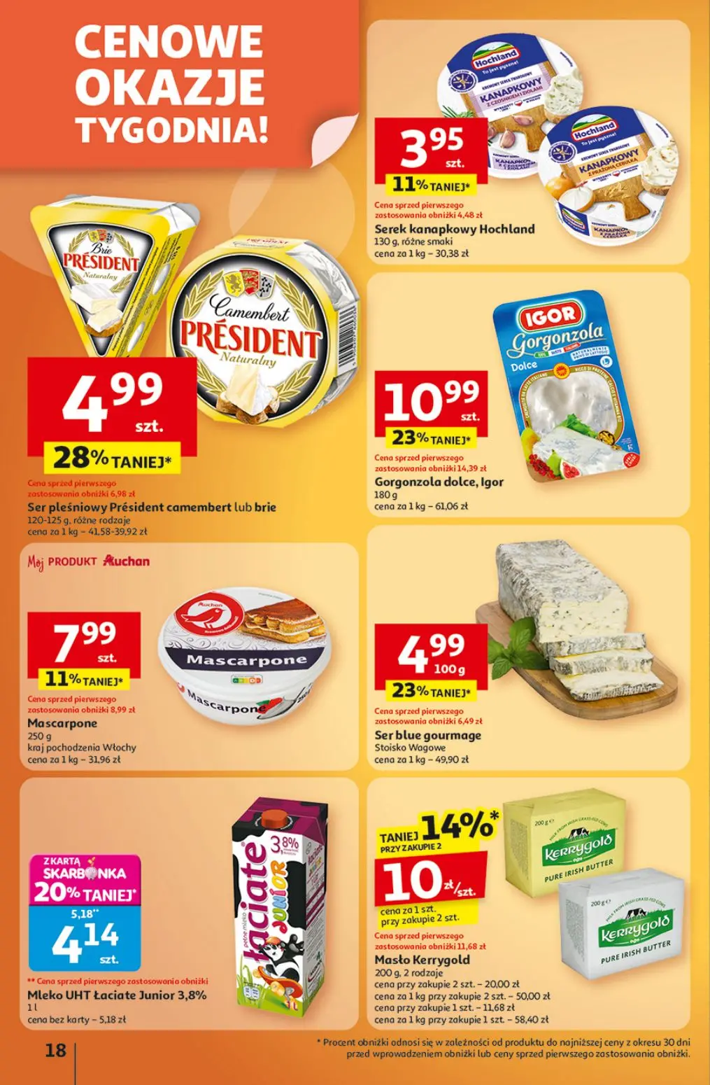 gazetka promocyjna Auchan Wielkie przeboje cenowe - Strona 18