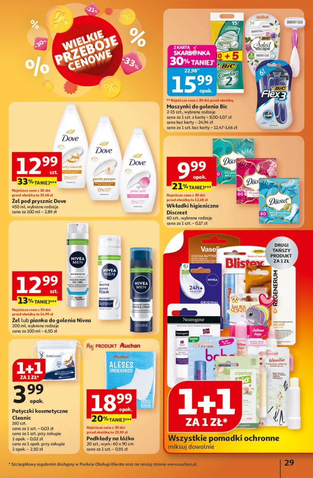 gazetka promocyjna Auchan Wielkie przeboje cenowe - Strona 29