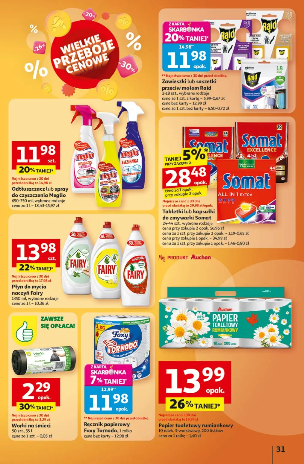 gazetka promocyjna Auchan Wielkie przeboje cenowe - Strona 31