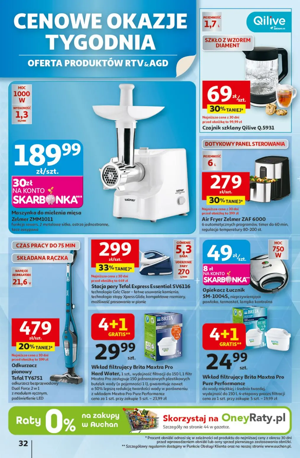 gazetka promocyjna Auchan Wielkie przeboje cenowe - Strona 32