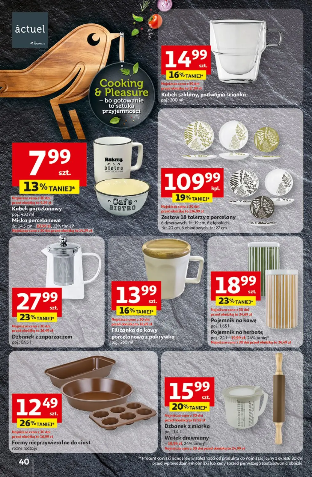 gazetka promocyjna Auchan Wielkie przeboje cenowe - Strona 40