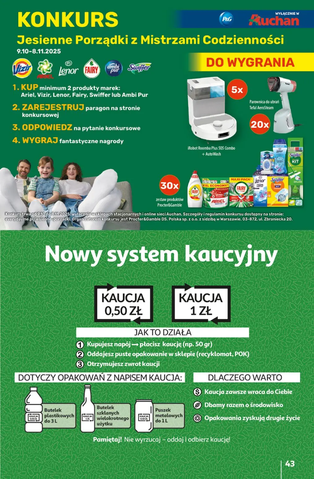 gazetka promocyjna Auchan Wielkie przeboje cenowe - Strona 43