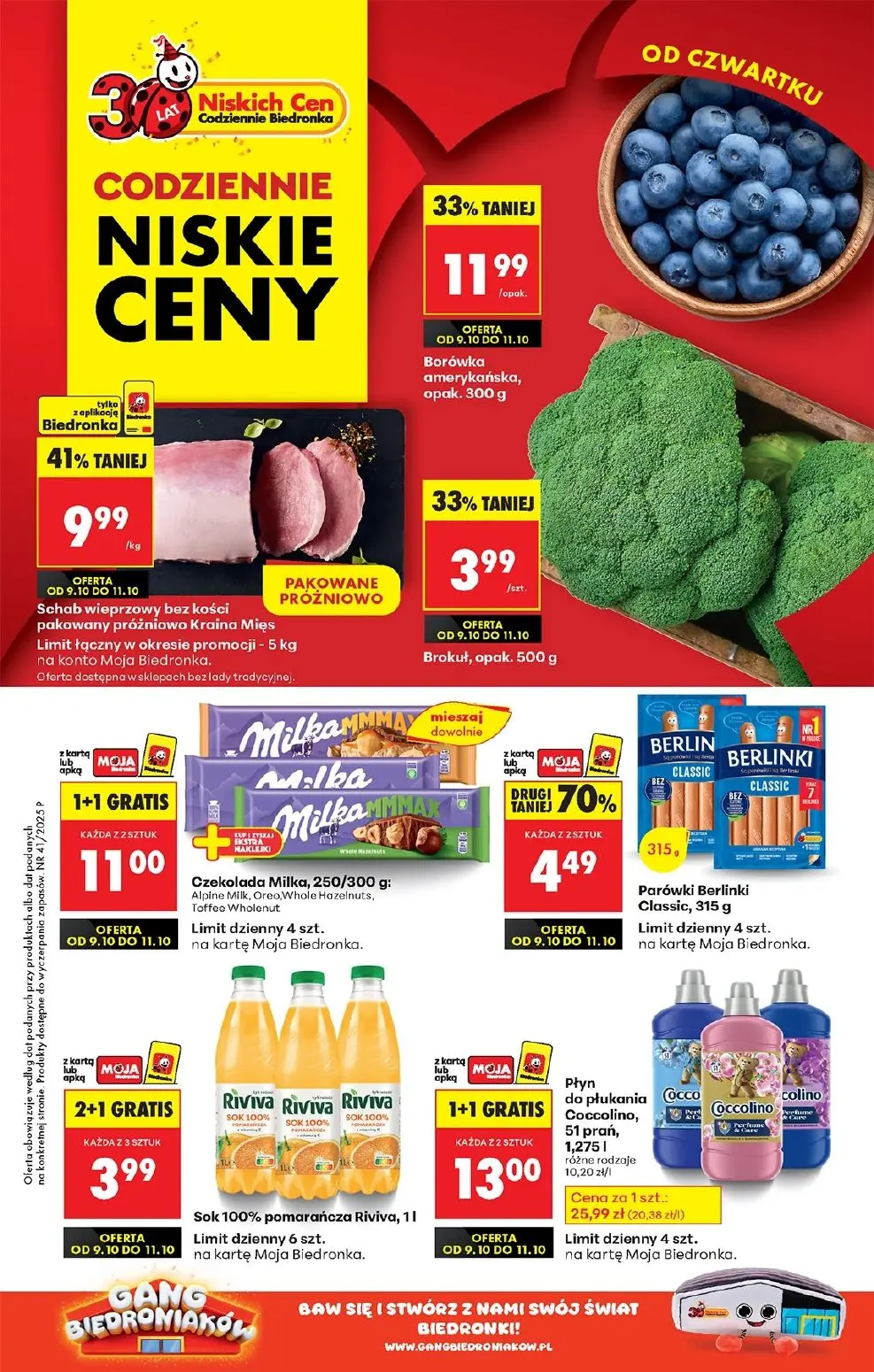 gazetka promocyjna Biedronka Od czwartku - Strona 1