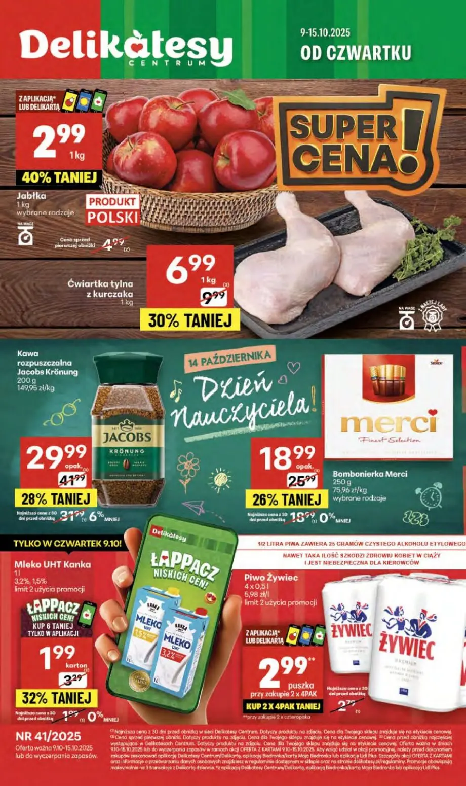 gazetka promocyjna Delikatesy Centrum Od czwartku - Strona 1