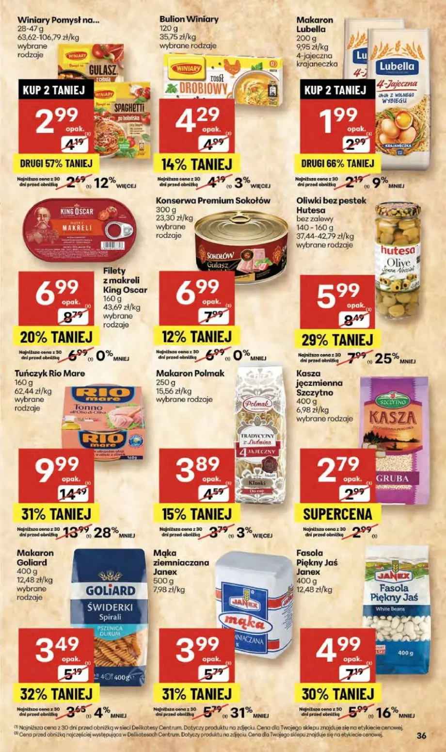 gazetka promocyjna Delikatesy Centrum Od czwartku - Strona 36