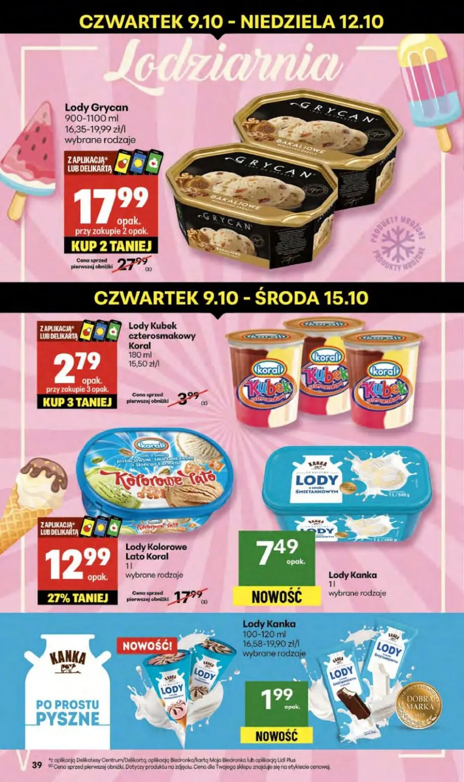 gazetka promocyjna Delikatesy Centrum Od czwartku - Strona 39