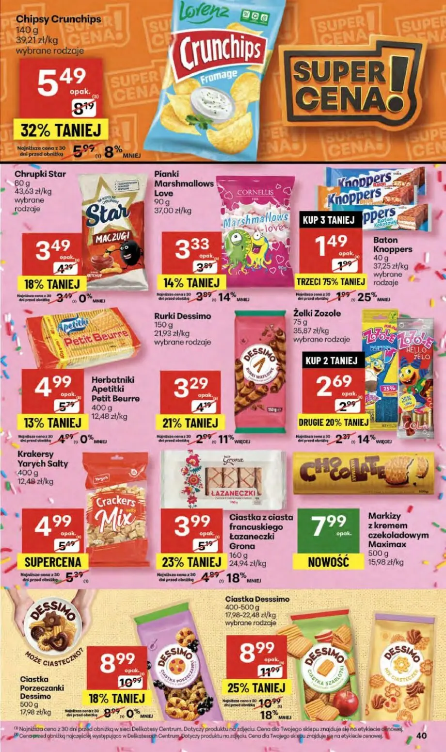gazetka promocyjna Delikatesy Centrum Od czwartku - Strona 40