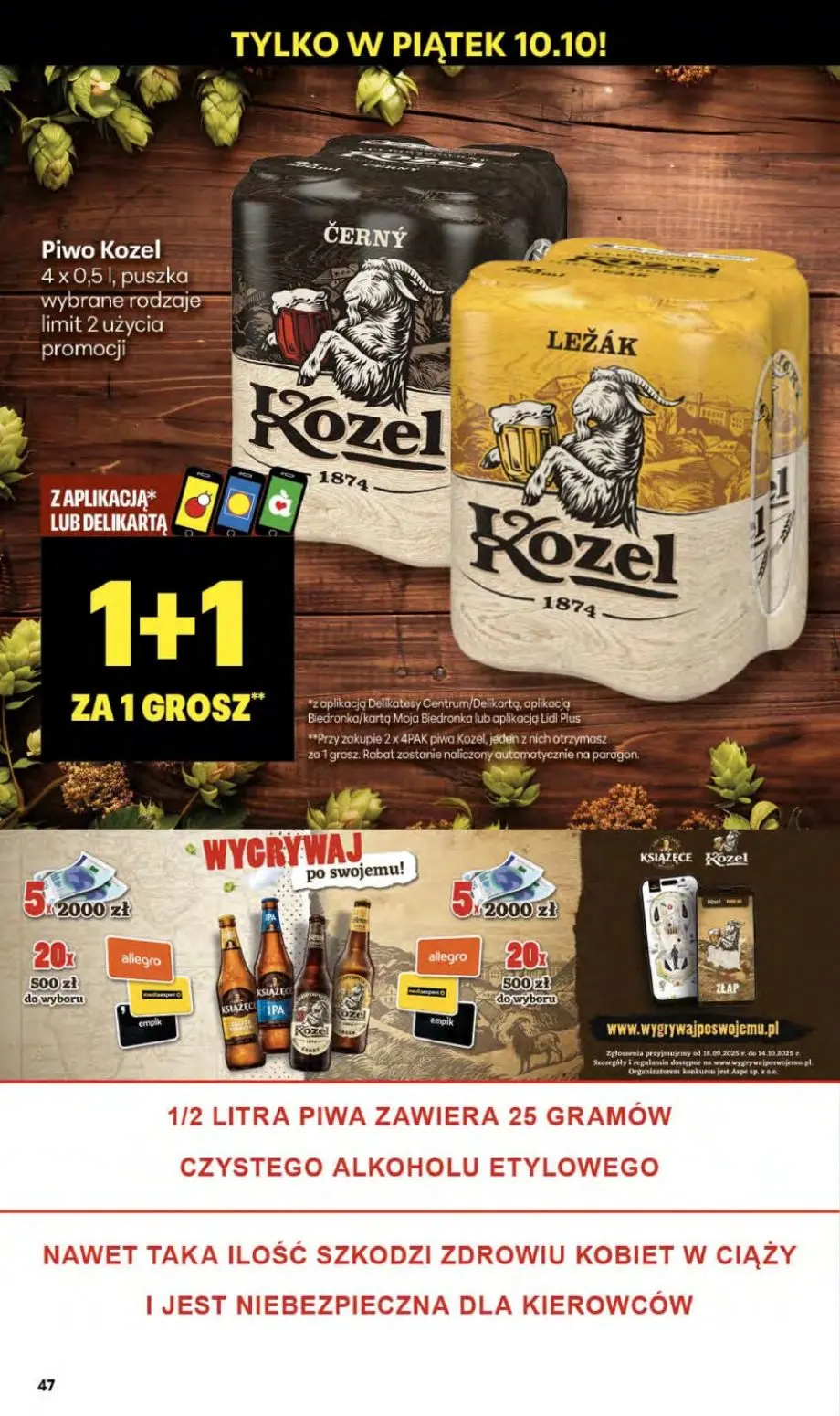 gazetka promocyjna Delikatesy Centrum Od czwartku - Strona 47