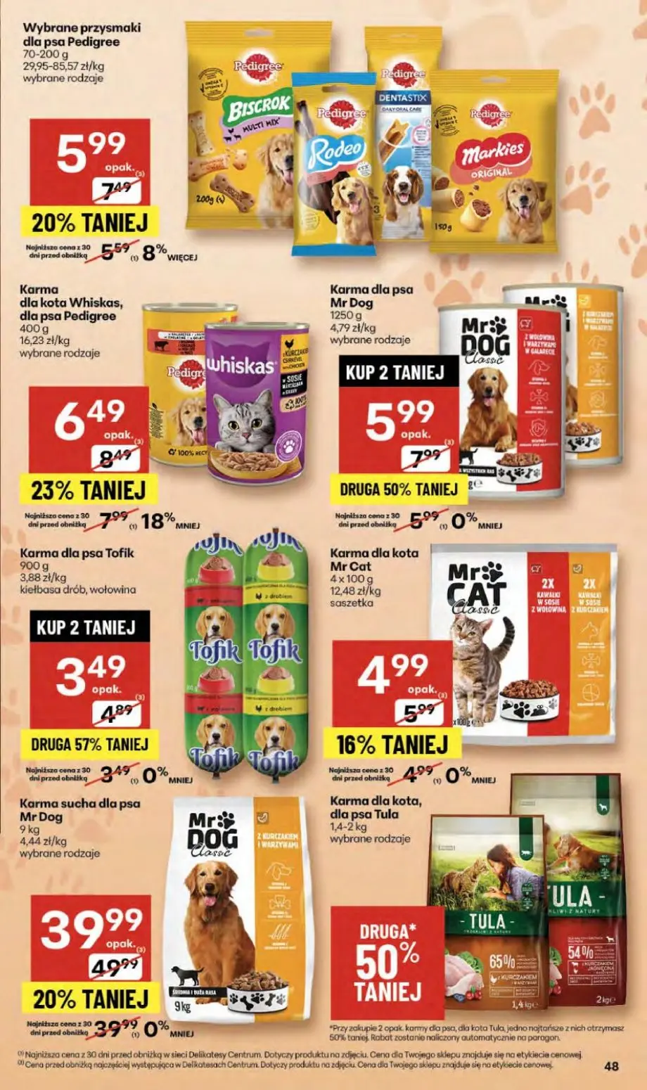 gazetka promocyjna Delikatesy Centrum Od czwartku - Strona 48