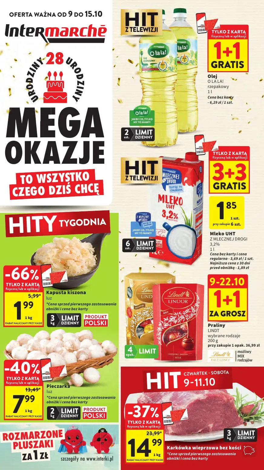 gazetka promocyjna Intermarche Mega okazje - Strona 1