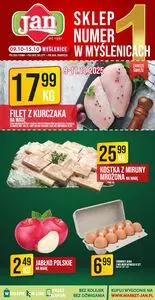 Gazetka promocyjna Jan, ważna od 2025-10-09 do 2025-10-15.