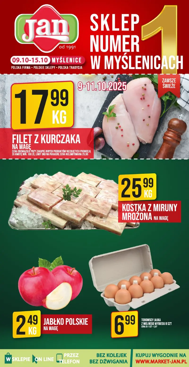 gazetka promocyjna Jan Myślenice - Strona 1