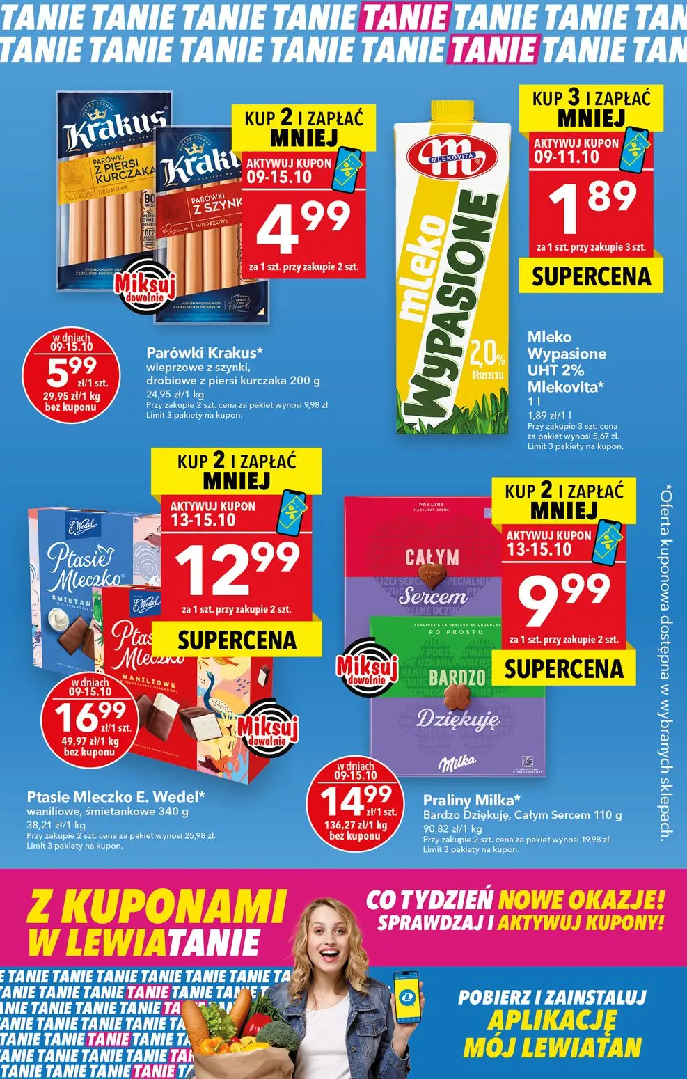 gazetka promocyjna LEWIATAN Z kuponami w Lewiatanie - Strona 1
