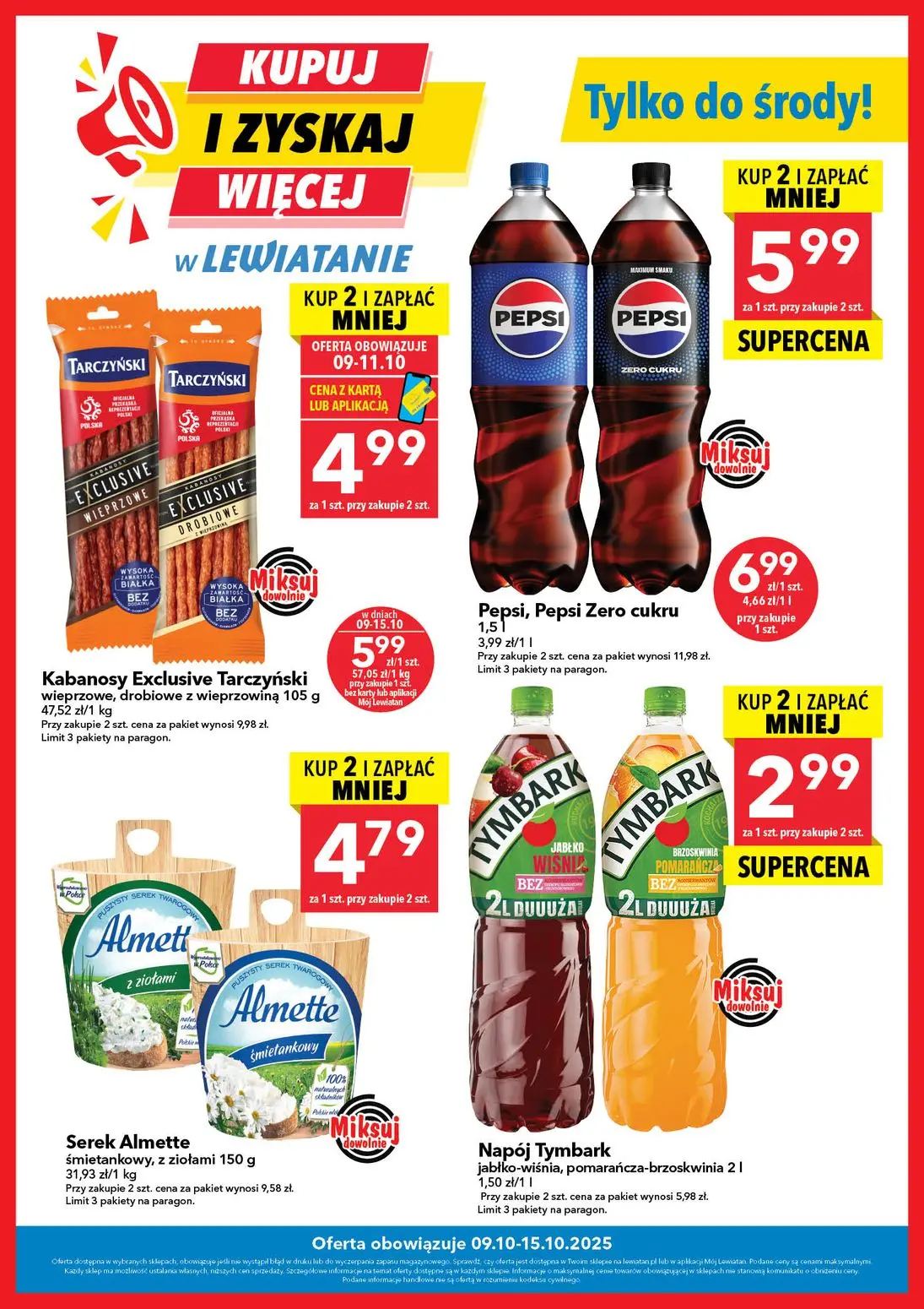 gazetka promocyjna LEWIATAN Kupuj i zyskaj więcej - Strona 1