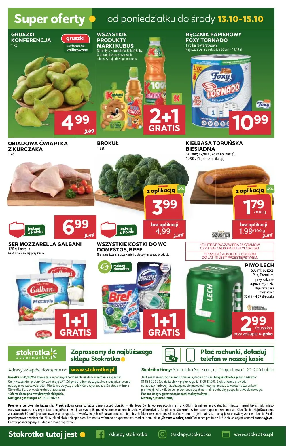 gazetka promocyjna Stokrotka Supermarket Od czwartku - Strona 48