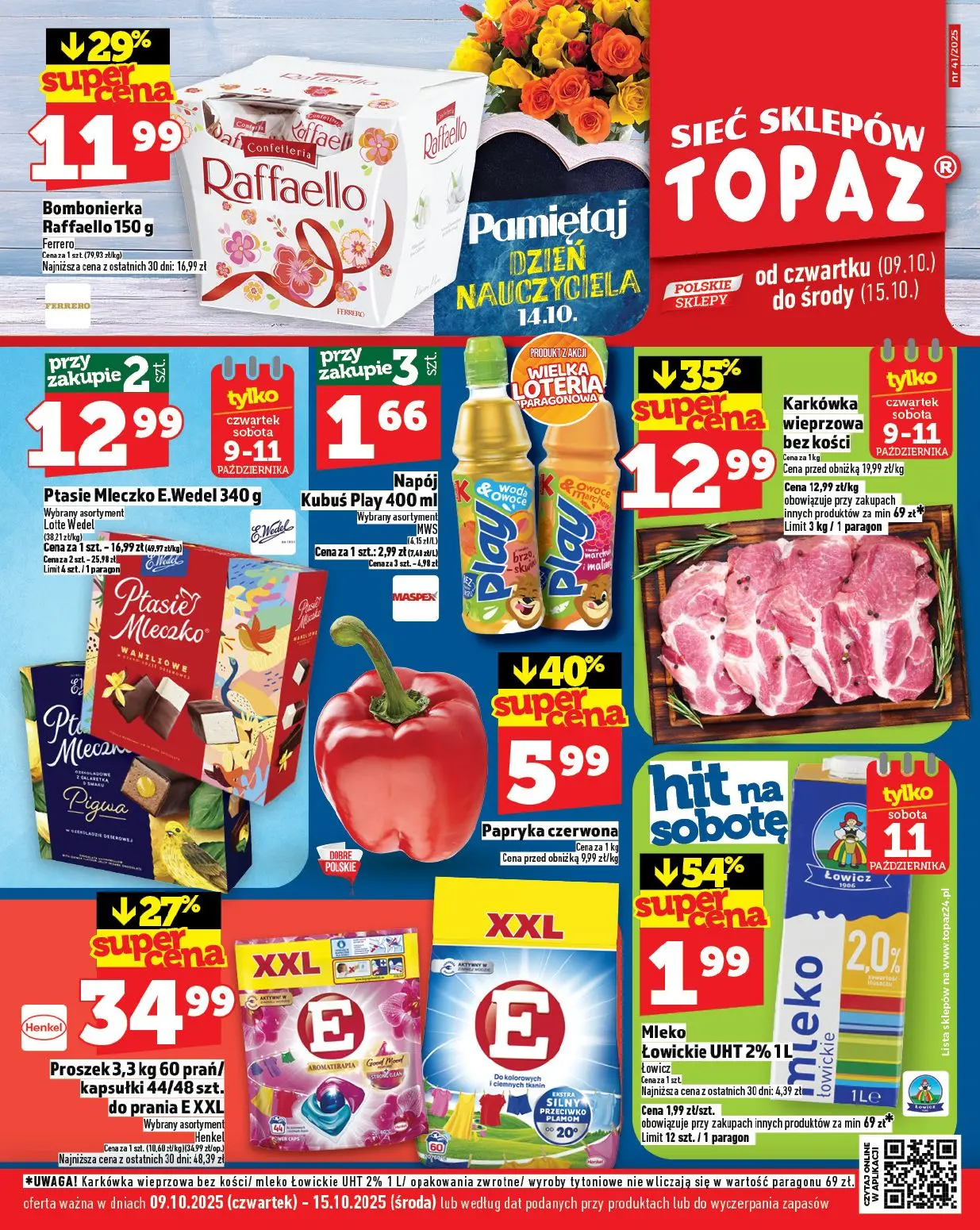 gazetka promocyjna Topaz Warszawa - Strona 1