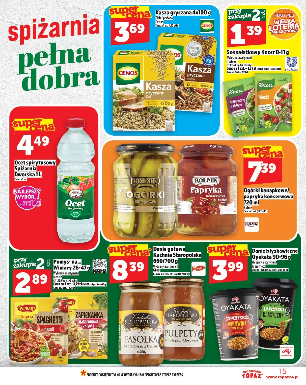 gazetka promocyjna Topaz Warszawa - Strona 15