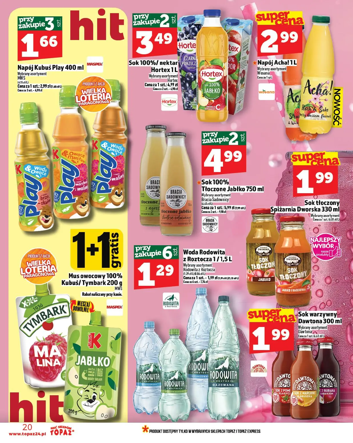 gazetka promocyjna Topaz Warszawa - Strona 20