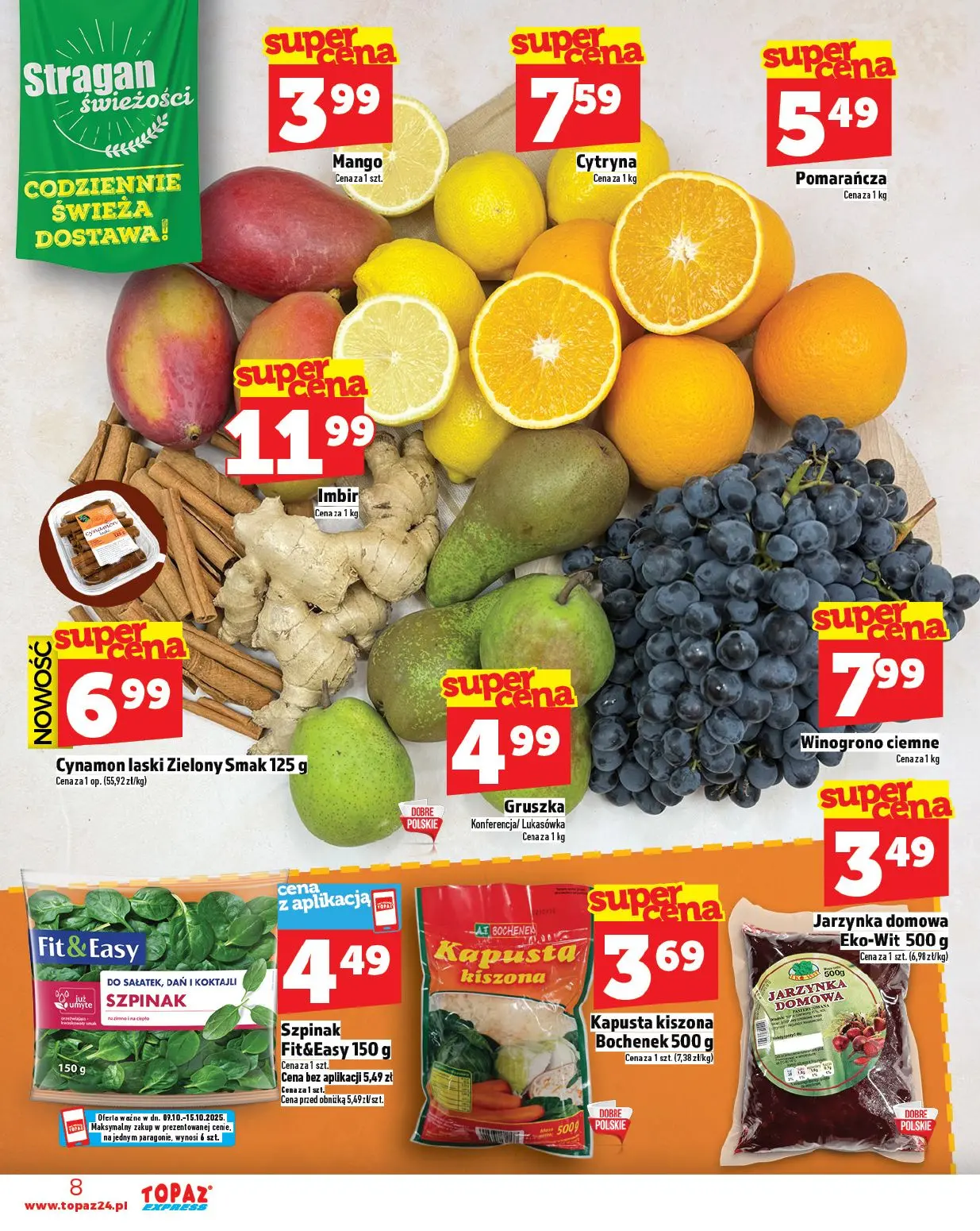 gazetka promocyjna Topaz Express - Strona 8