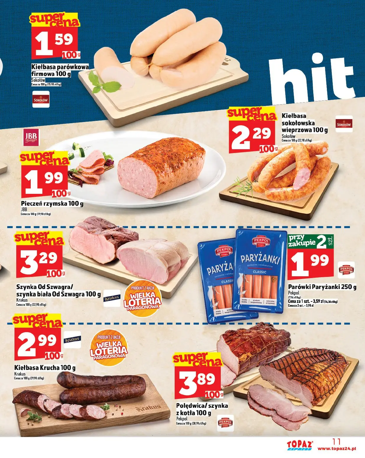 gazetka promocyjna Topaz Express - Strona 11