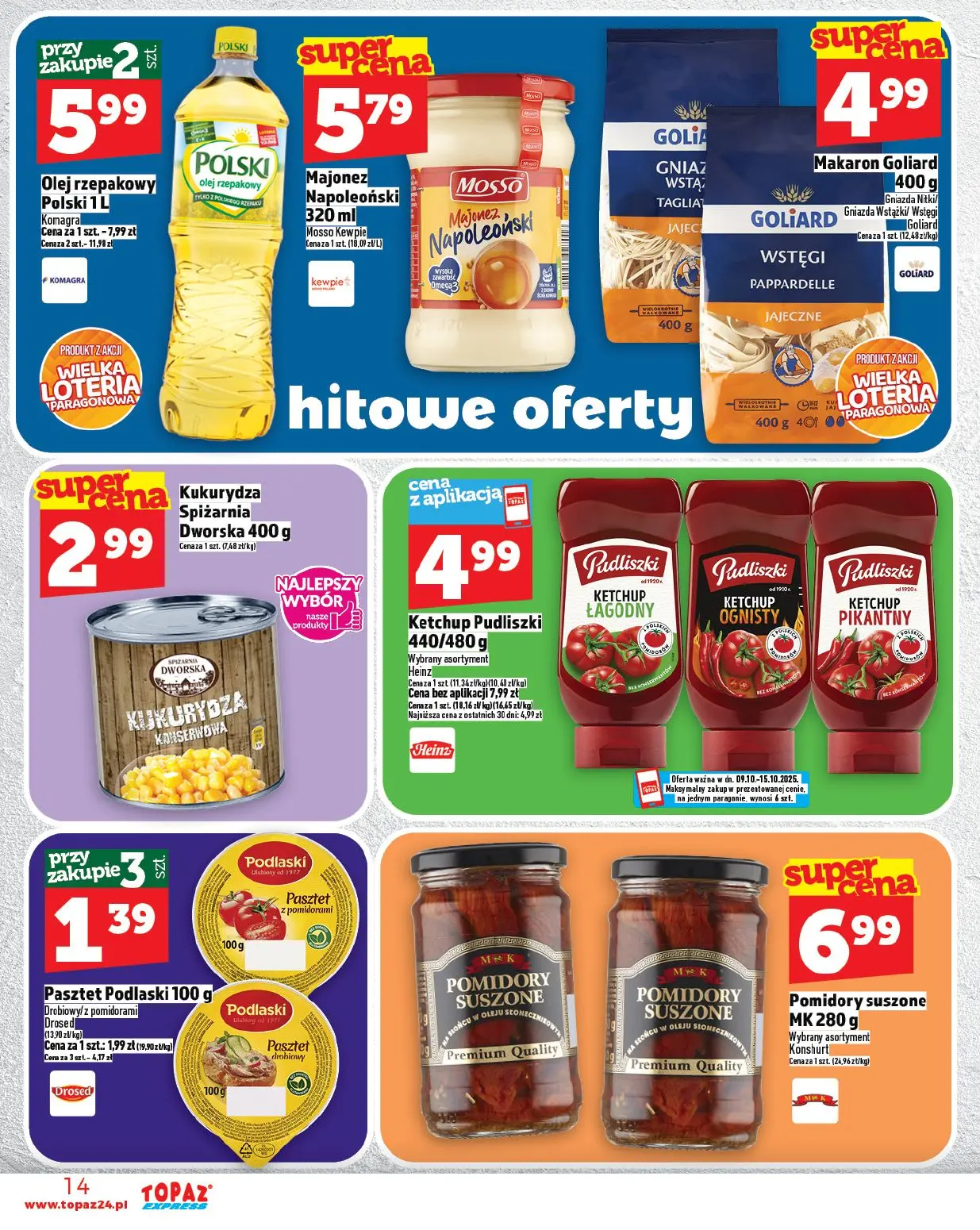 gazetka promocyjna Topaz Express - Strona 14