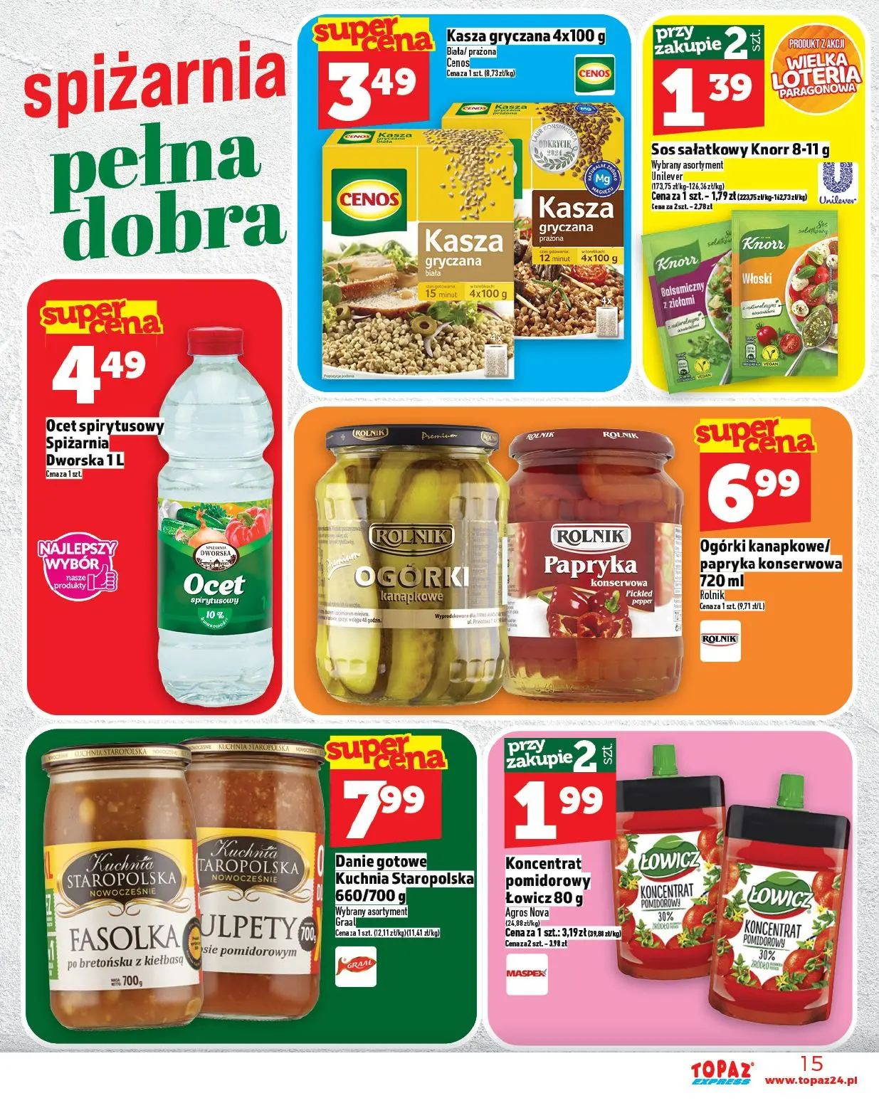 gazetka promocyjna Topaz Express - Strona 15