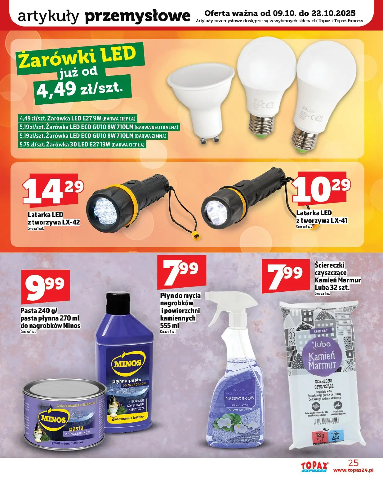 gazetka promocyjna Topaz Express - Strona 25