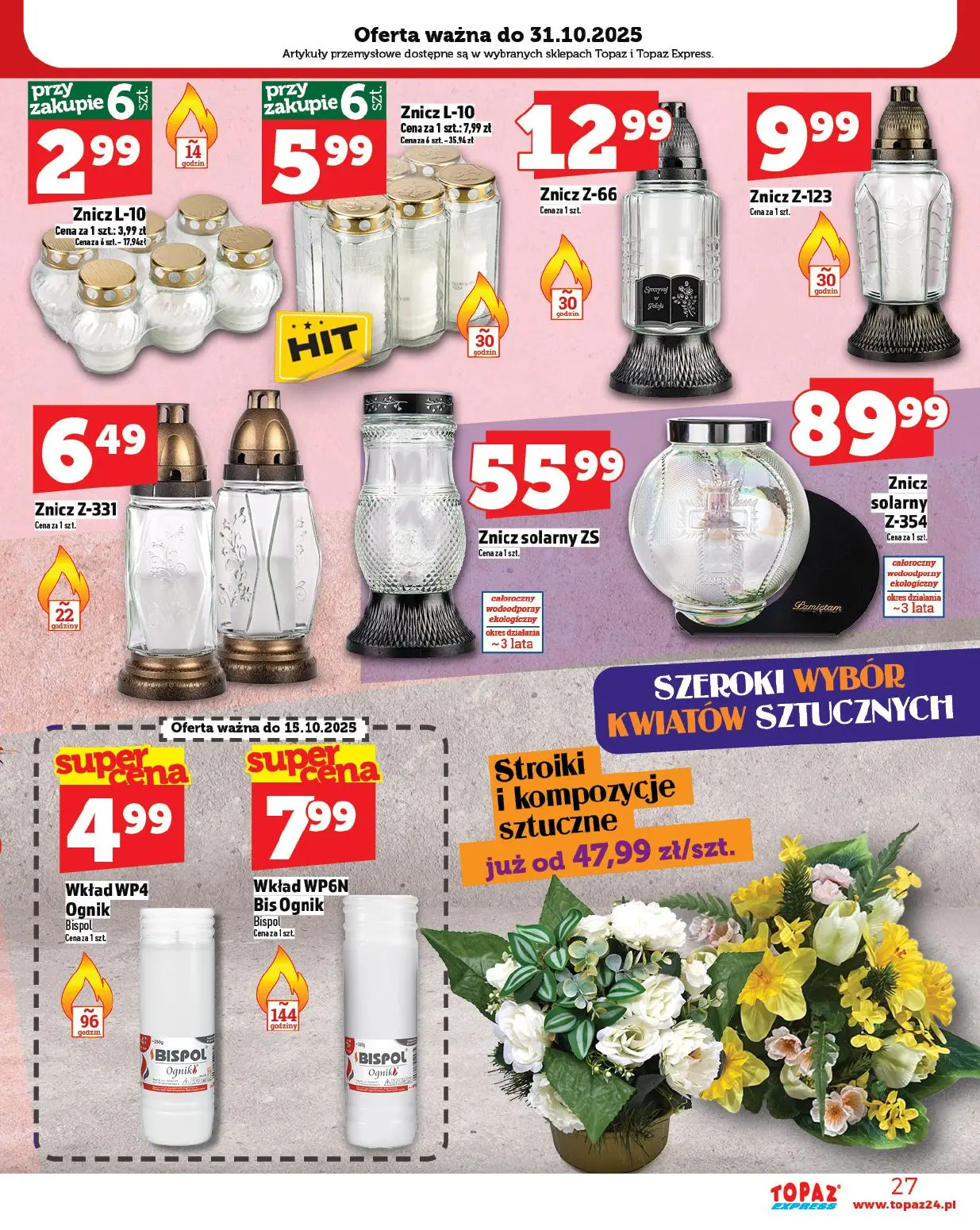 gazetka promocyjna Topaz Express - Strona 27