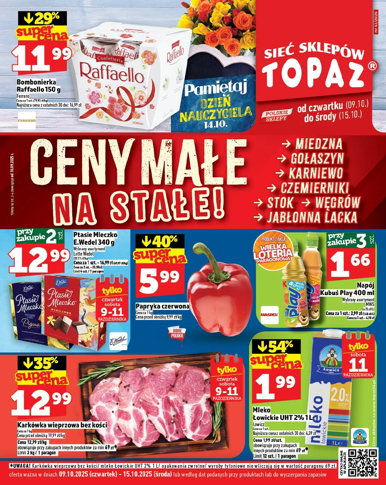 gazetka promocyjna Topaz Ceny małe - Strona 1