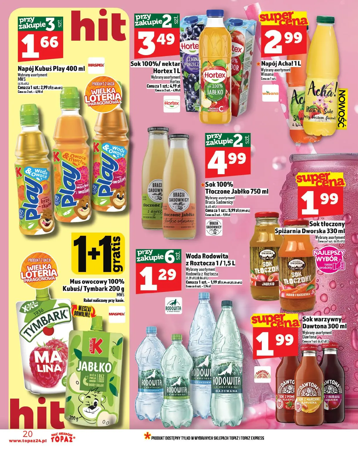 gazetka promocyjna Topaz Ceny małe - Strona 20