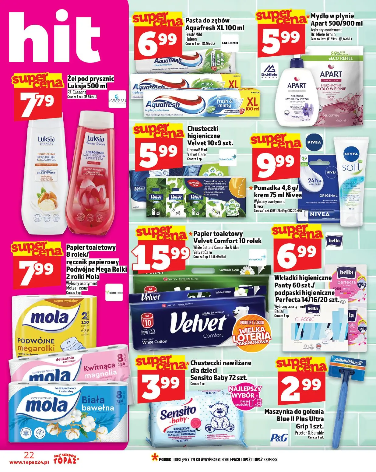 gazetka promocyjna Topaz Ceny małe - Strona 22