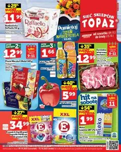 Gazetka promocyjna Topaz, ważna od 2025-10-09 do 2025-10-15.