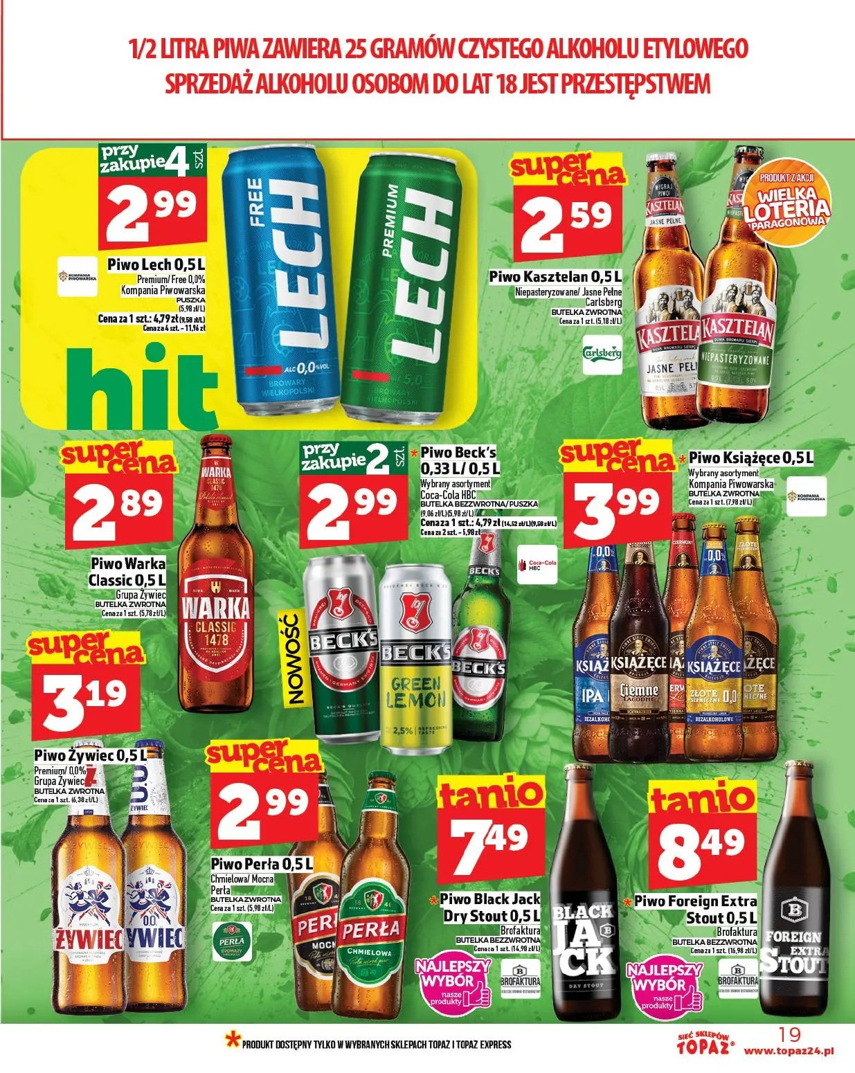 gazetka promocyjna Topaz Ogólna - Strona 19