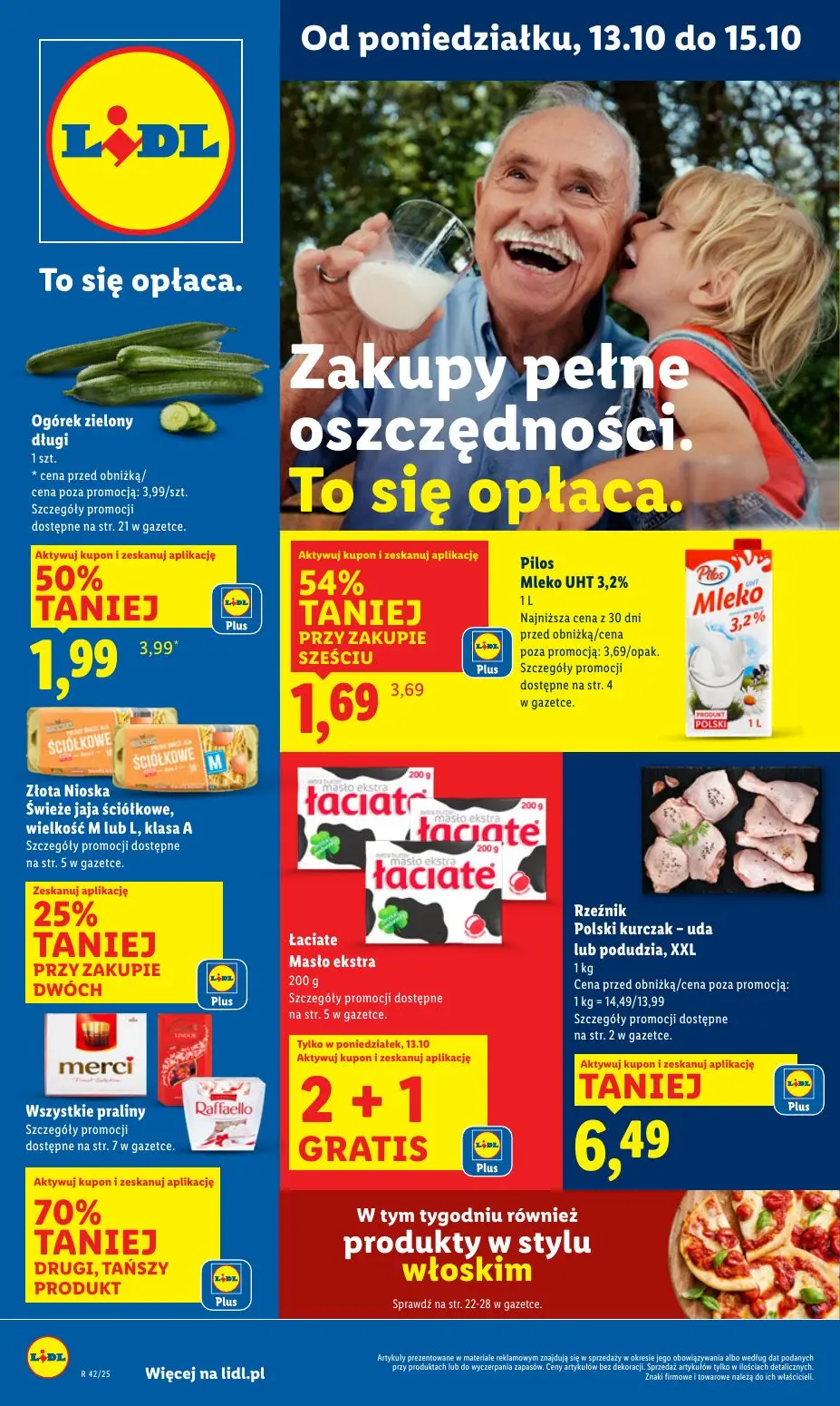 gazetka promocyjna LIDL Od poniedziałku - Strona 1