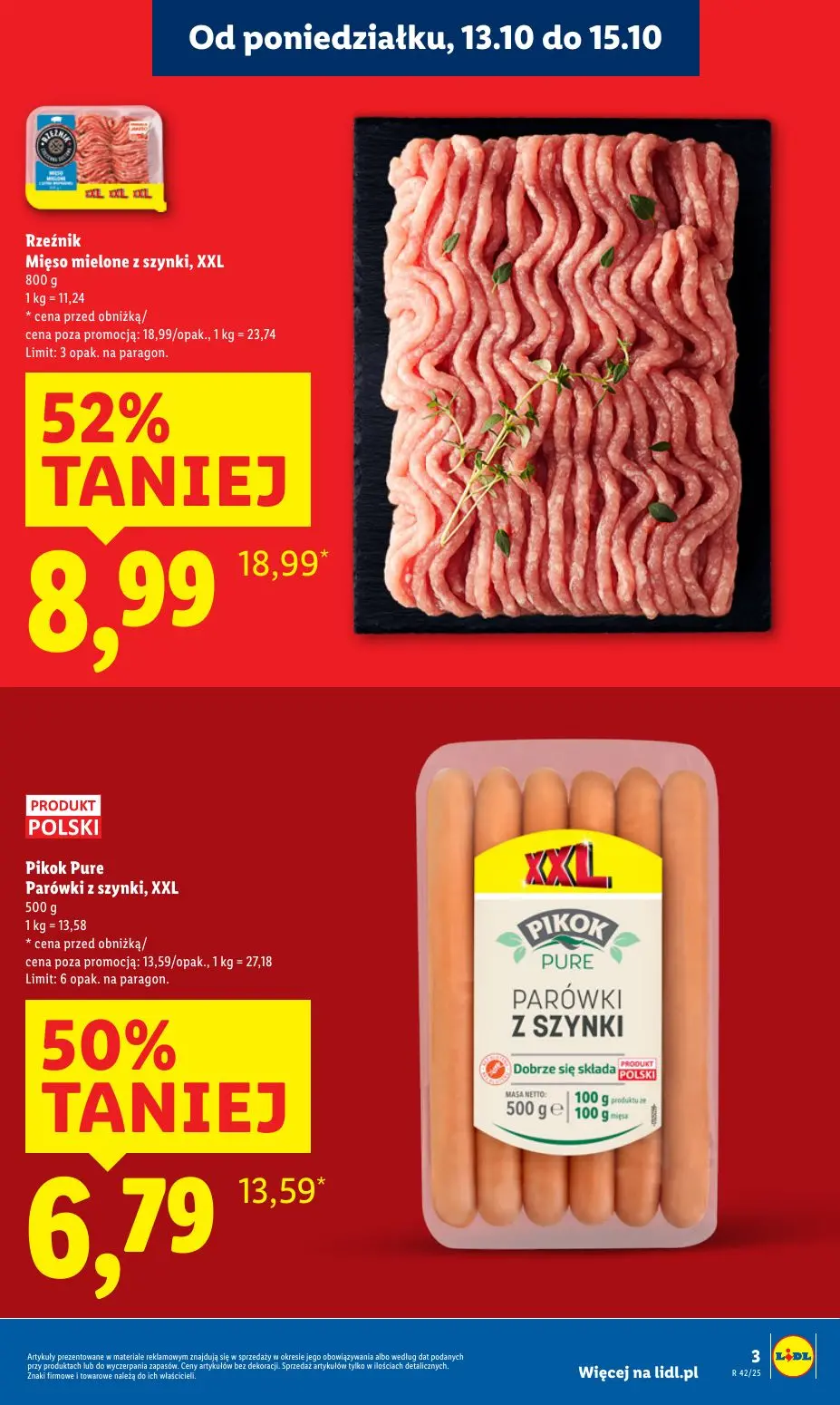 gazetka promocyjna LIDL Od poniedziałku - Strona 3