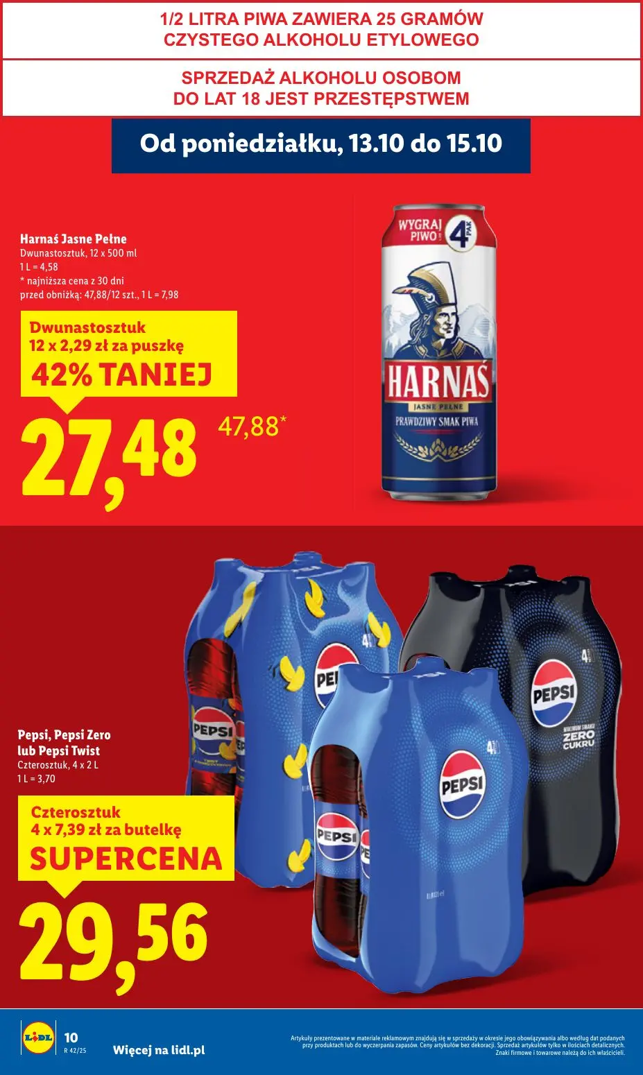 gazetka promocyjna LIDL Od poniedziałku - Strona 10