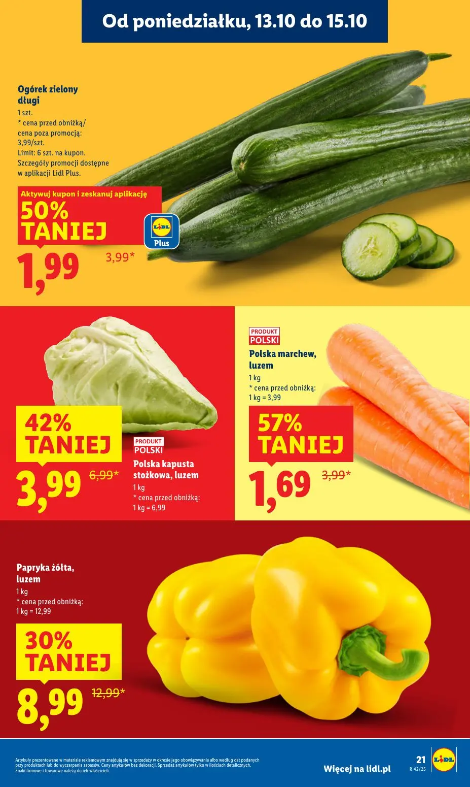 gazetka promocyjna LIDL Od poniedziałku - Strona 21