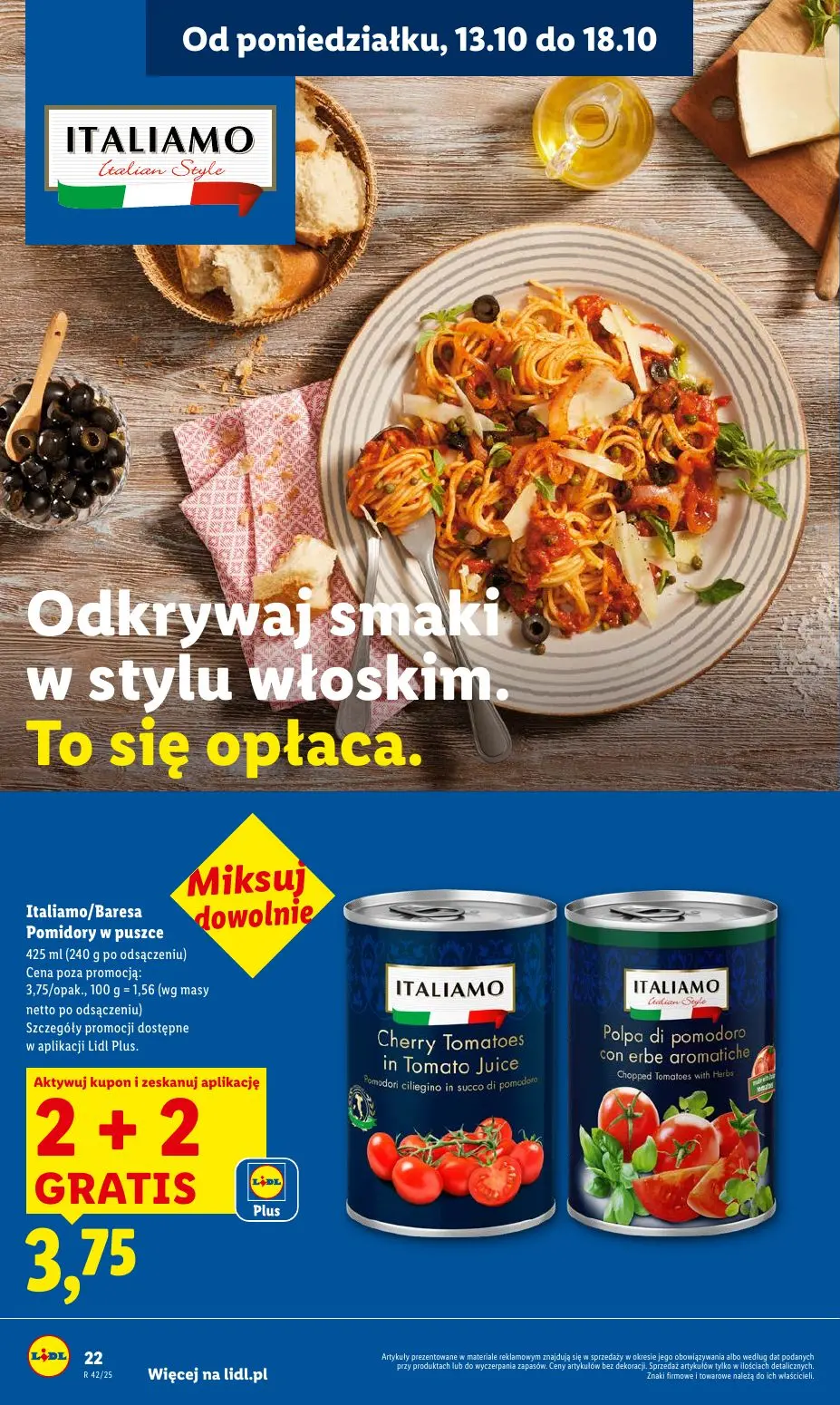gazetka promocyjna LIDL Od poniedziałku - Strona 22