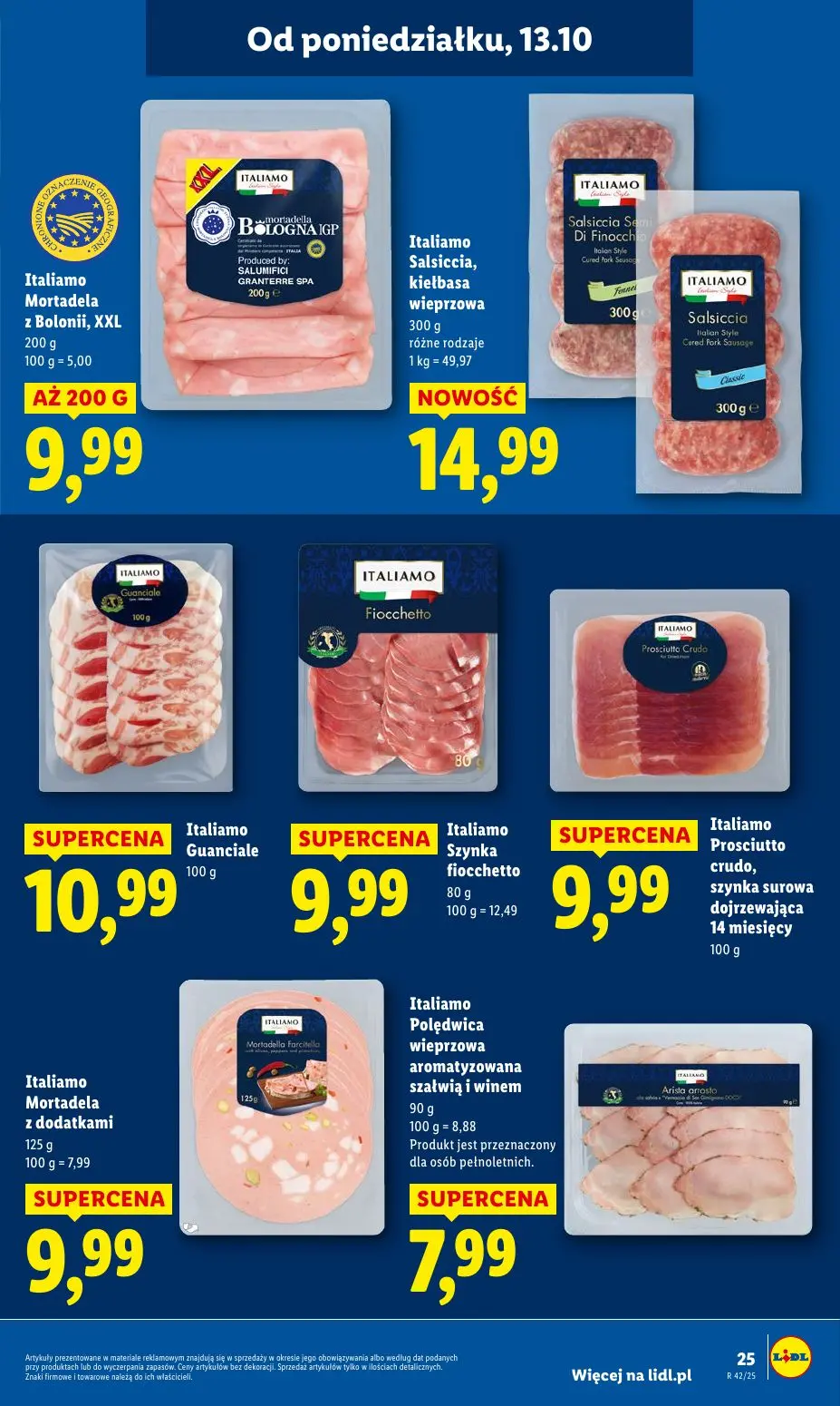 gazetka promocyjna LIDL Od poniedziałku - Strona 25