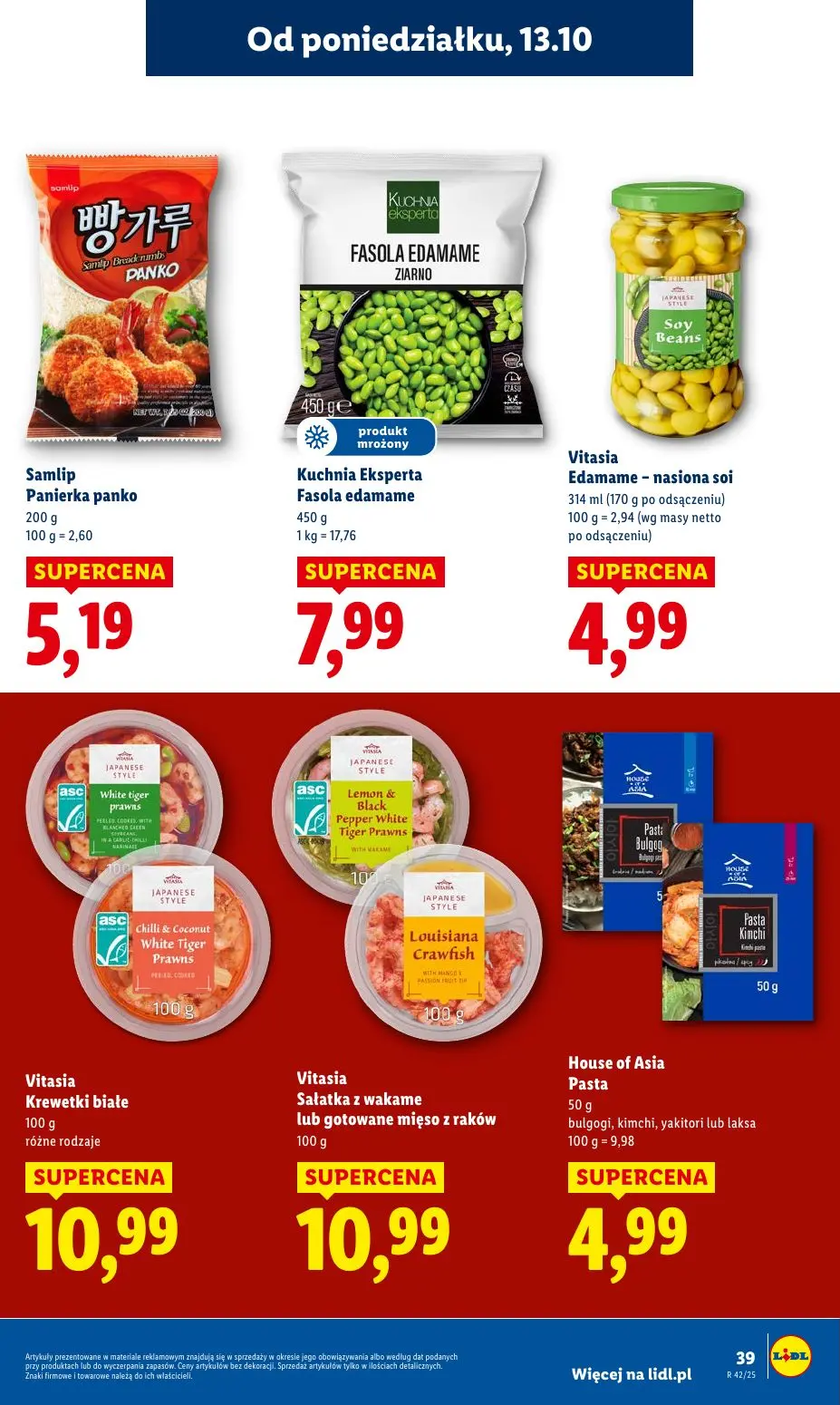 gazetka promocyjna LIDL Od poniedziałku - Strona 39