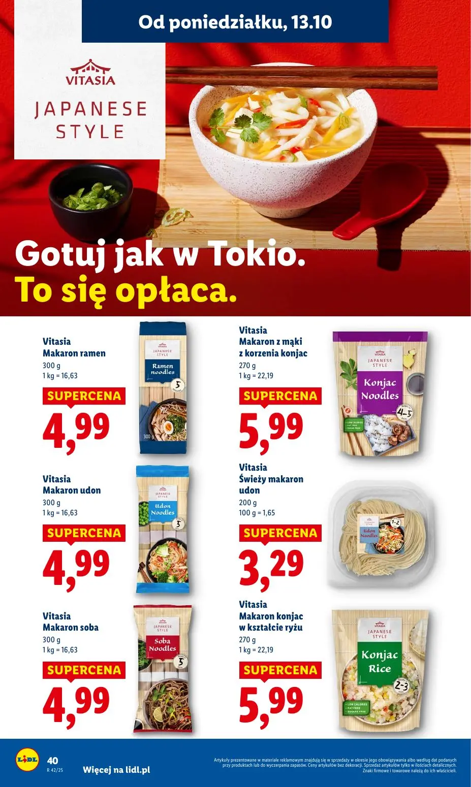 gazetka promocyjna LIDL Od poniedziałku - Strona 40