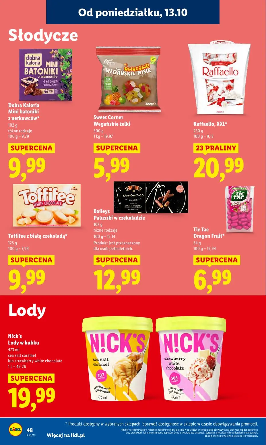 gazetka promocyjna LIDL Od poniedziałku - Strona 48