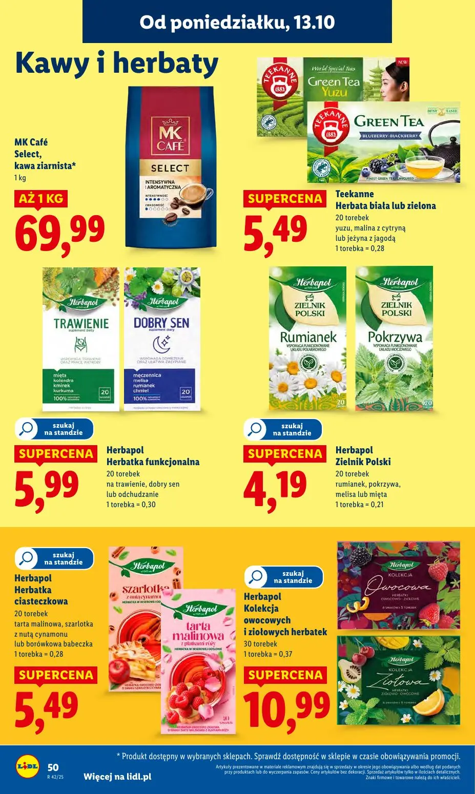 gazetka promocyjna LIDL Od poniedziałku - Strona 50